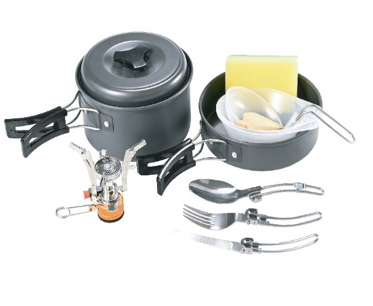 Green Lion 10 IN 1  Camping Cookware